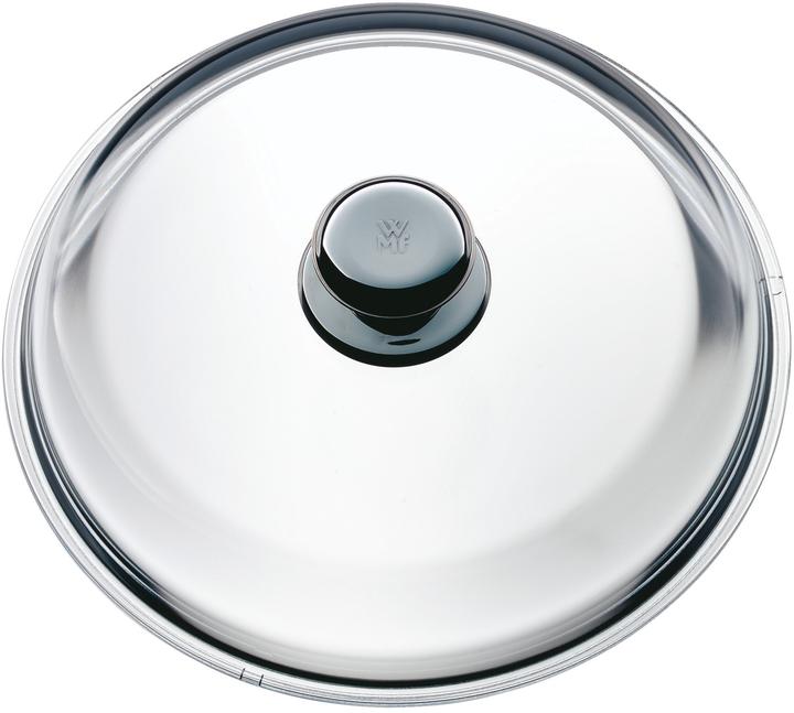 Produktbild WMF Glasdeckel Pfannendeckel 28cm Kochtopfdeckel Ersatzdeckel Metallknauf (28 cm, Metall, Glas)