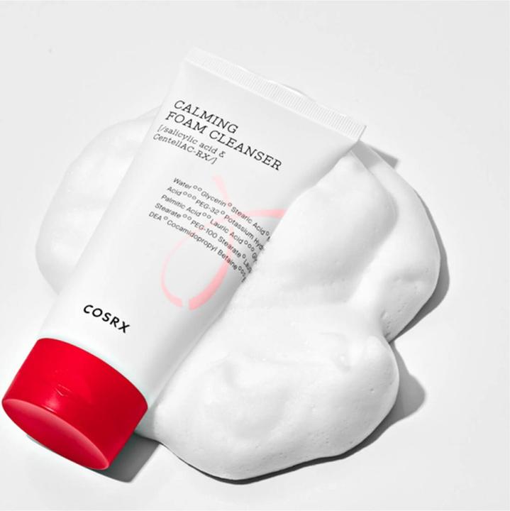 Actual product image Cosrx calming foam cleanser (Cleansing Foam, 150 ml)