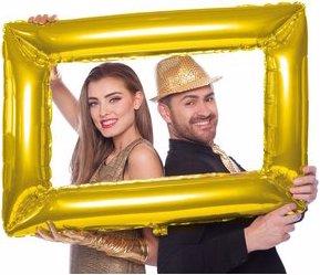 Produktbild Folat Aufblasbarer Selfie Bilderrahmen (1 x)