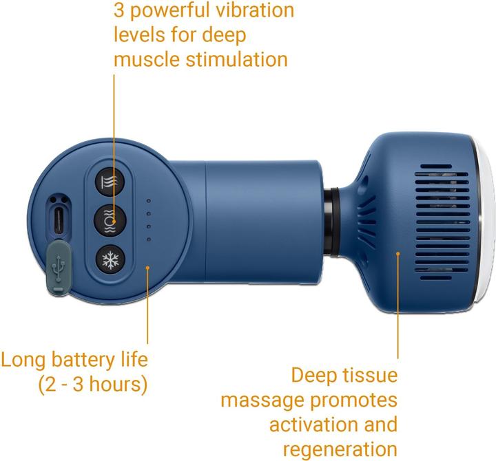 Image du produit Medisana Pistolet de massage MG 600 Hot & Cold (3 Marches, 180 min)