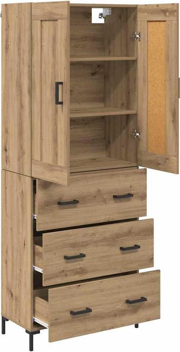 Image du produit vidaXL Modernes Highboard (34 x 69.50 x 180 cm)