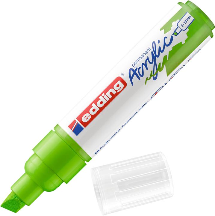 Image du produit Edding Marqueur acrylique 5000 Large (Jaune-vert, 10 mm, 1 x)