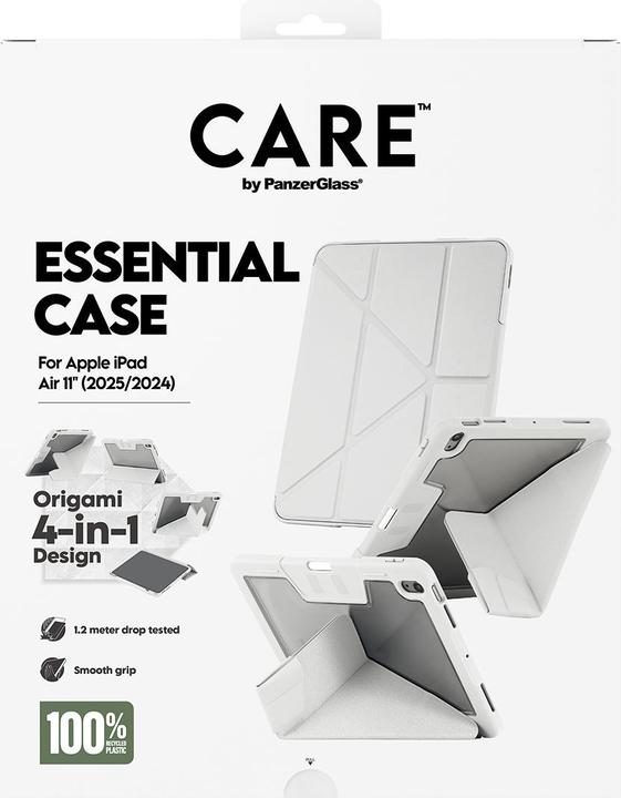 Actual product image PanzerGlass CARE TPU Essential Case light grey iPad Air 11" (2024-2025) (Apple iPad Air 11 2024, Apple iPad Air 11 2025, Apple iPad Air 11 2026)