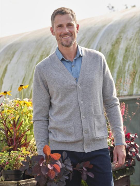 Produktbild Woolovers Strickjacke VAusschnitt Kaschmir (M)