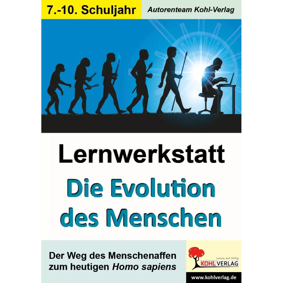 Lernwerkstatt Die Evolution des Menschen, Schulbücher von Michael Freund