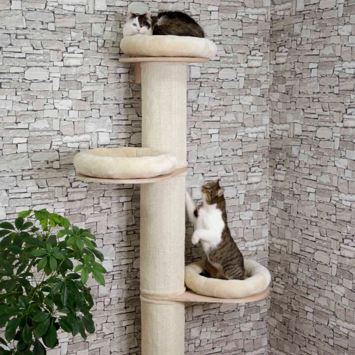 Actual product image Kerbl Dolomite Tower (187 cm, Beige)