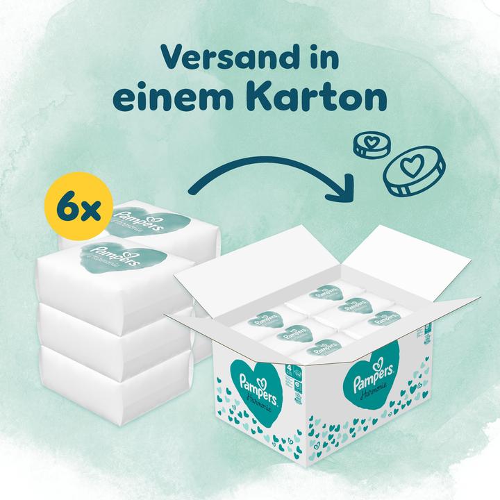Image du produit Pampers Harmonie (Taille 4, Pack mensuel, 174 pcs)