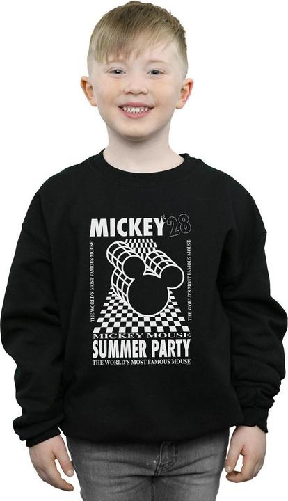 Actual product image Disney Boys Mickey Mouse Summer Party Sweatshirt (128)