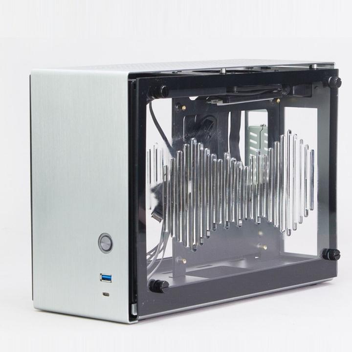 Produktbild Zalman Silbernes M2 Mini-Gehäuse (Mini-ITX)