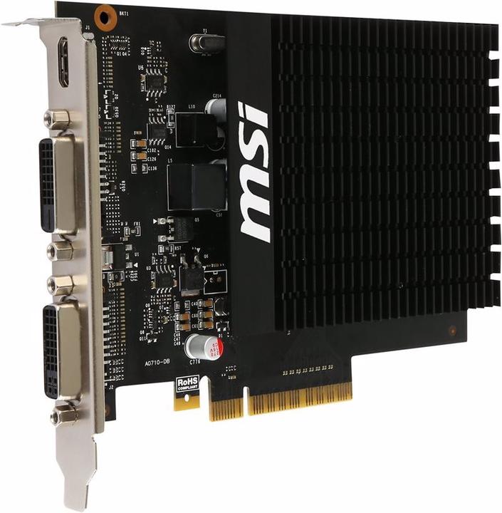 Produktbild MSI GeForce GT 710 2GD3H (2 GB)