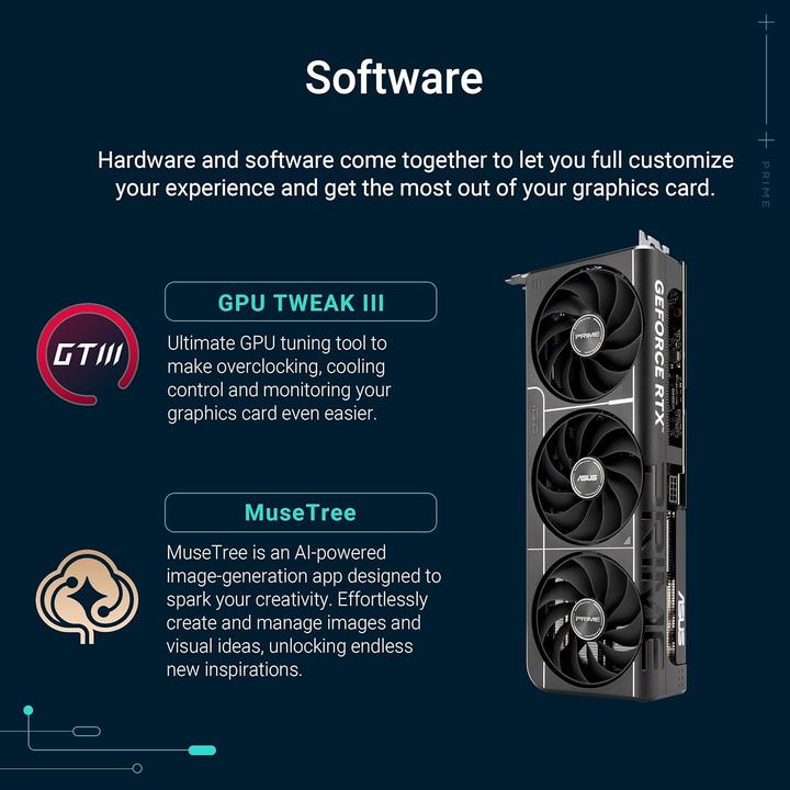 Actual product image ASUS Prime GeForce RTX 5060 Ti OC (16 GB)