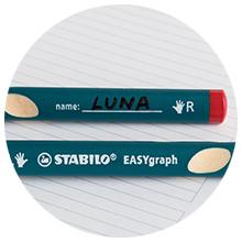 Actual product image STABILO EASYgraph R learning pencil, pastel blue (3.15 mm, HB, 1x)