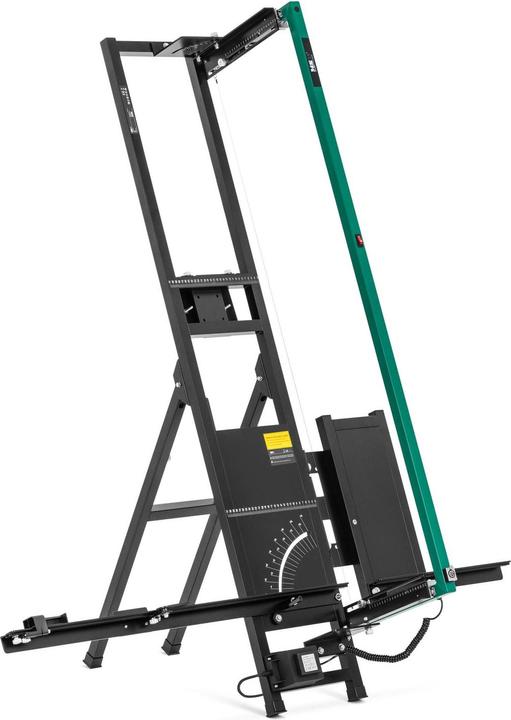 MSW Styroporschneider 200 W 1350 mm mit Fuss, Gerüsthalterung & 5 Styropor-Klemmen (Heissschneidegerät, Styroporschneider)