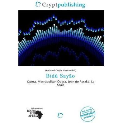 Bidú Sayão, Fachbücher von Hardmod Carlyle Nicolao