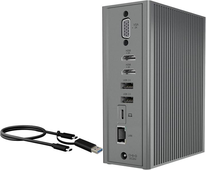 Produktbild Icy Box IB-DK2262AC (USB-C)
