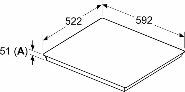 Image du produit Bosch Hausgeräte PVS61RHB1E (59.20 cm, Table de cuisson à induction)