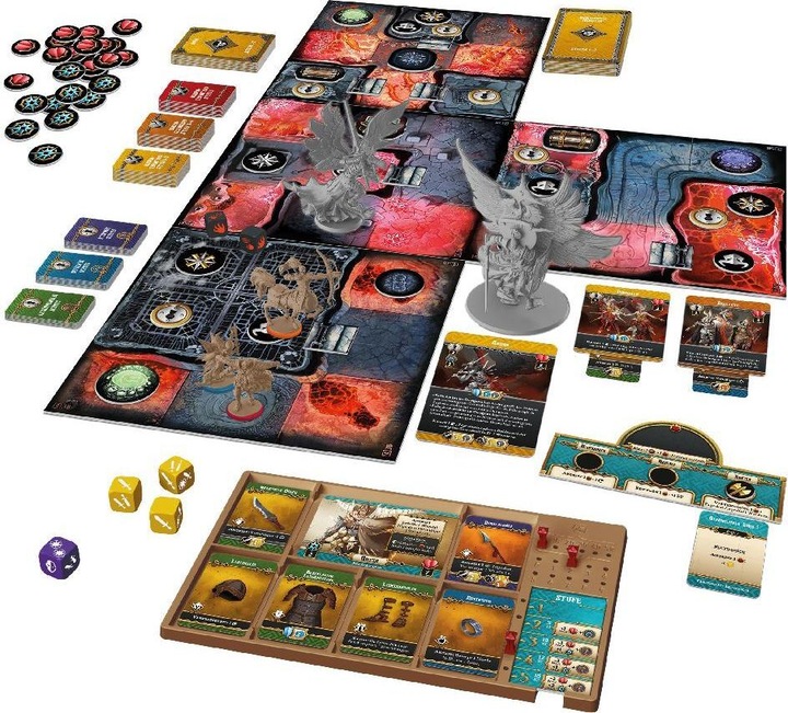 Productafbeelding Cmon CMND0151 - Massive Darkness 2: Hellmouth, voor 1-6 spelers, vanaf 14 jaar (DE editie) (Duits)