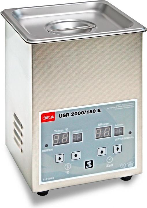 Image du produit Dema Nettoyeur à ultrasons UR avec chauffage 2l (40 kHz, 2000 ml)