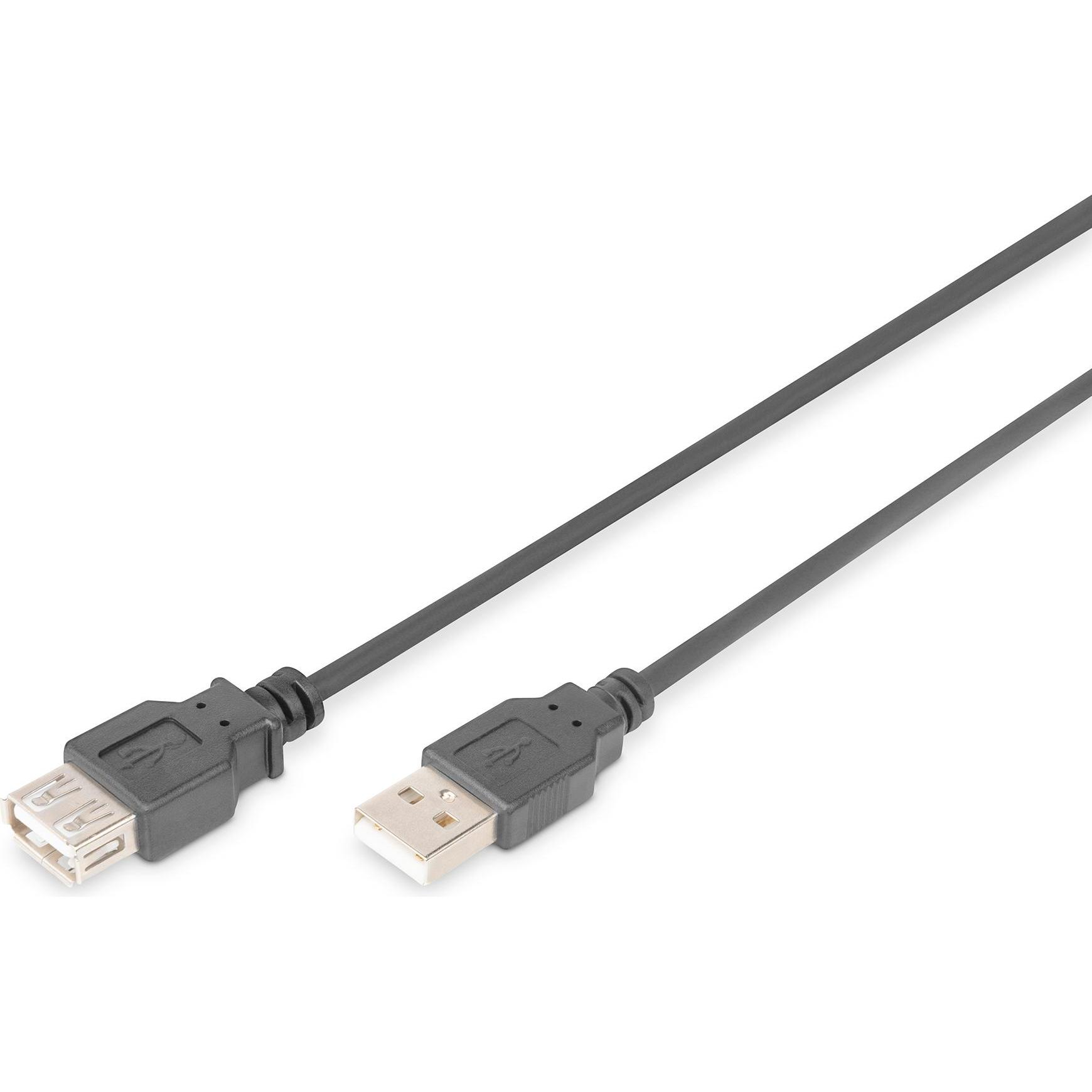 Digitus USB A – USB A (5 m, USB 2.0), USB Kabel