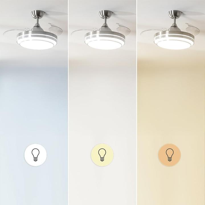 Produktbild Cecotec Ventilatore da Soffitto con Luce LED