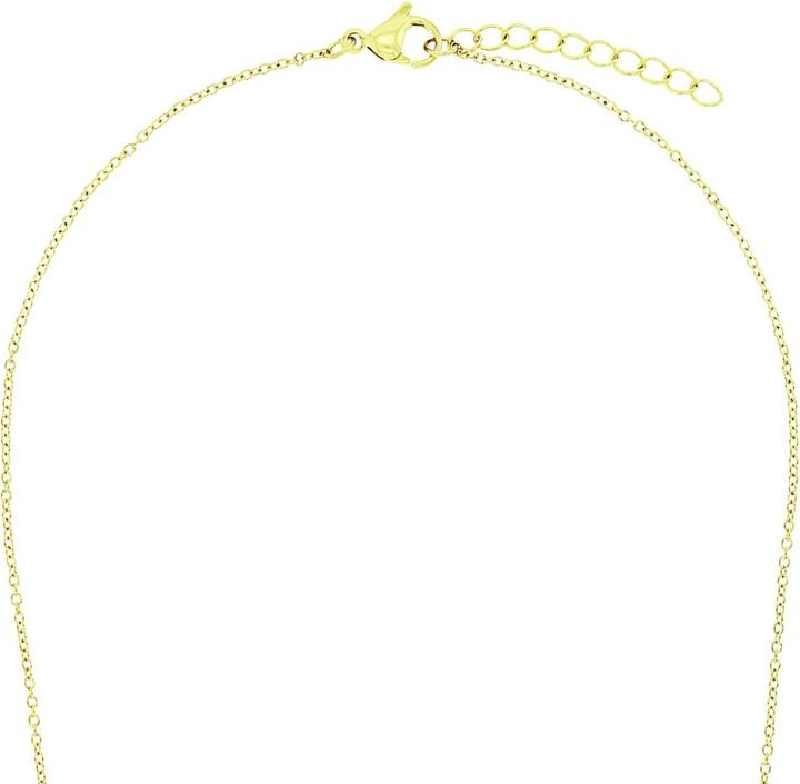 Immagine prodotto Amor Halsschmuck für Damen, Edelstahl, Glasperle | Herz (Acciaio inossidabile)