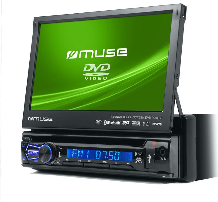 Produktbild Muse Autoradio Mit Dvd-Player, Bluetooth, USB Und Sd