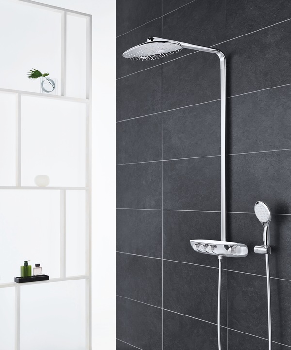 Actual product image Grohe Rainshower System SmartControl Duo 360 shower system (2 Beam types, 9 l/min)