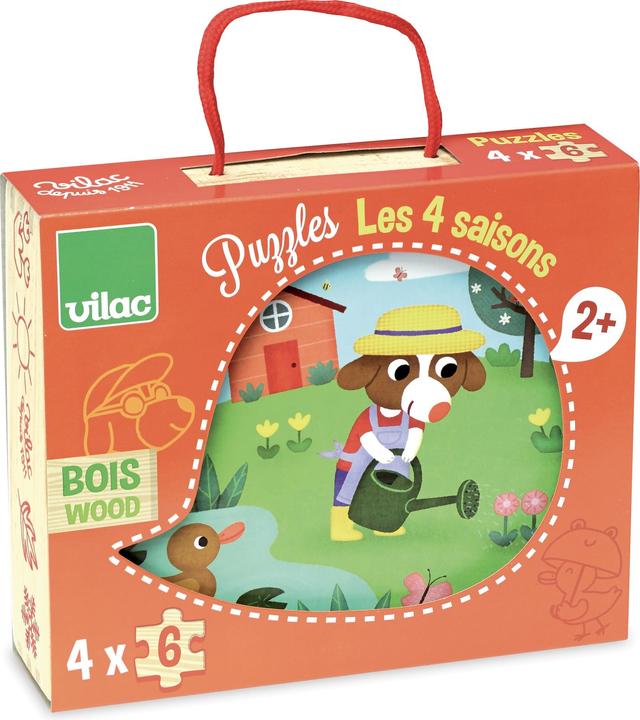 Vilac Puzzle le 4 stagioni (4 pezzi)