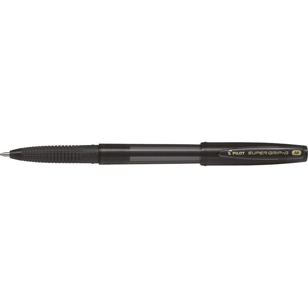 Pilot, Schreibstifte, Kugelschreiber SUPER GRIP G, schwarz (Schwarz, 1 x)