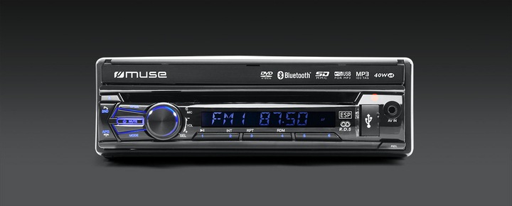 Produktbild Muse Autoradio Mit Dvd-Player, Bluetooth, USB Und Sd