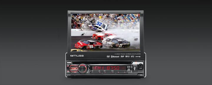 Produktbild Muse Autoradio Mit Dvd-Player, Bluetooth, USB Und Sd