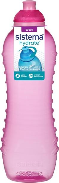 Actual product image Sistema 620ml Squezze Pink Online Range (0.62 l)