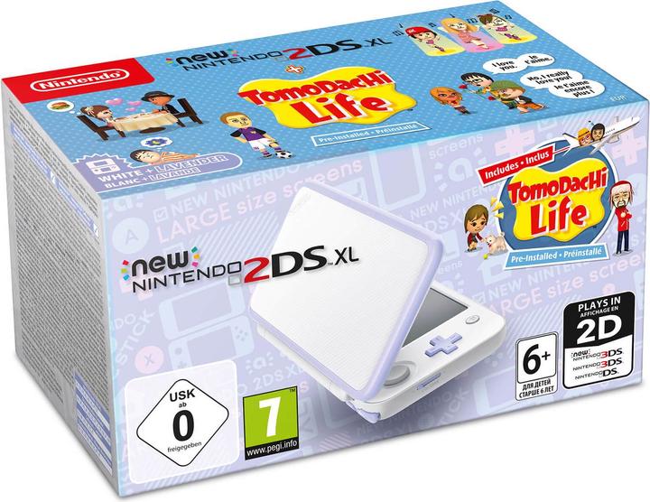 Actual product image Nintendo 2DS XL + Tomodachi Life