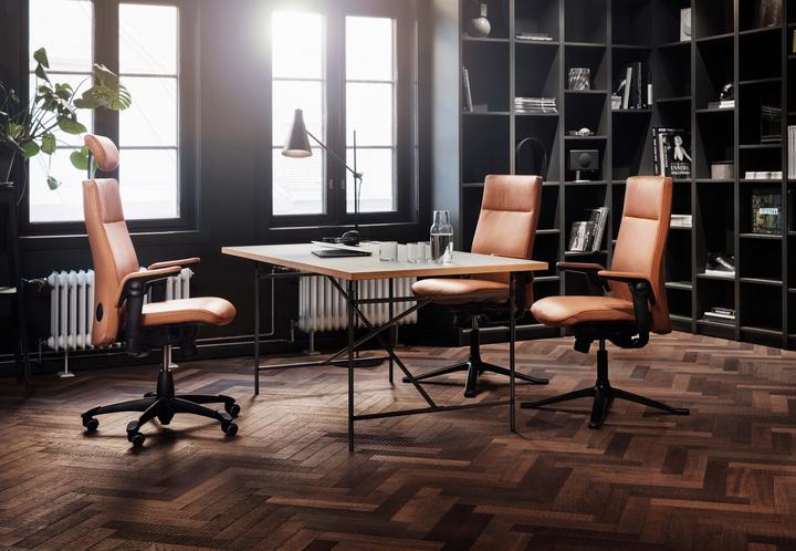 Produktbild HAG Tribute 9031 LEDER mit Kopfstütze (41 - 52 cm)