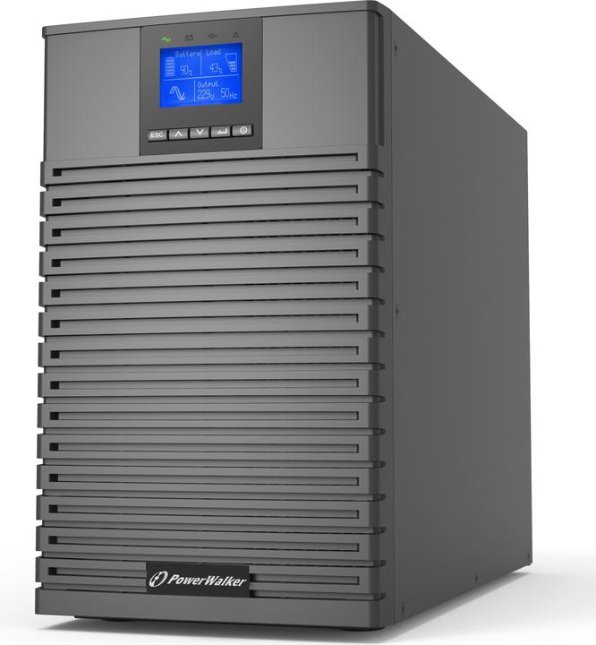 Powerwalker USV VFI 3000 ICT loT (3000 VA, 3000 W, Online-Doppelwandler USV)