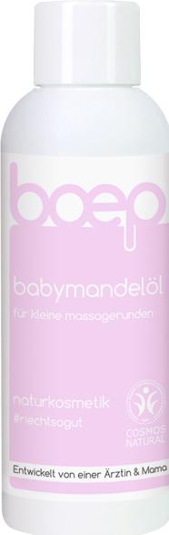 Image du produit Boep Huile d'amandes pour bébés (150 ml)