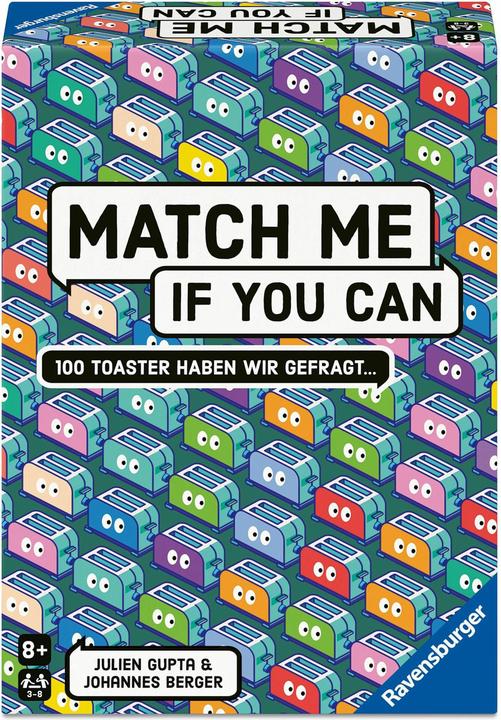 Ravensburger Match Me If You Can - Gesellschaftsspiel & Brettspiel ab 8 Jahre (Deutsch)