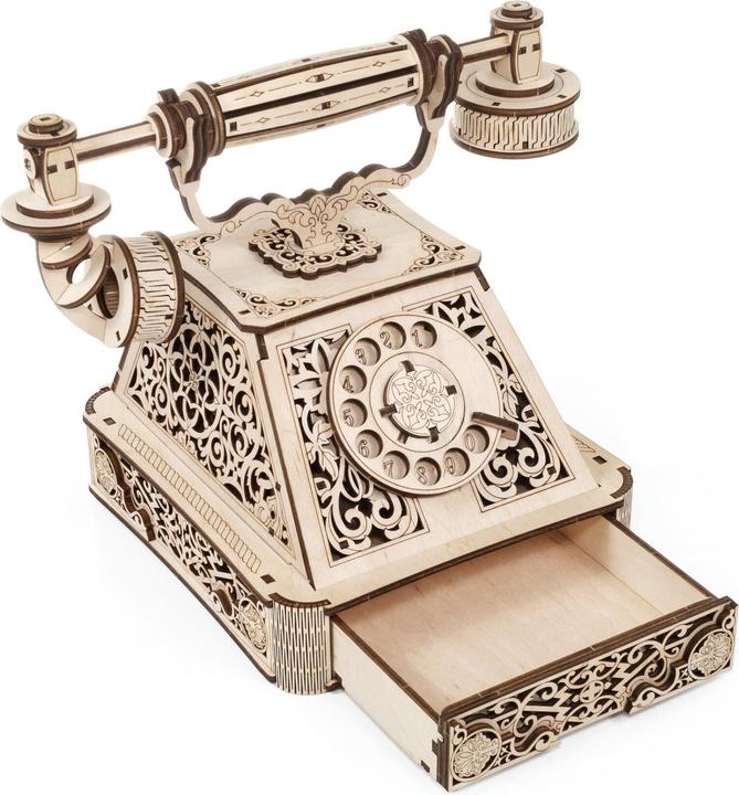 Produktbild Eco Wood Art Retro Telefon - 3D Holzbausatz