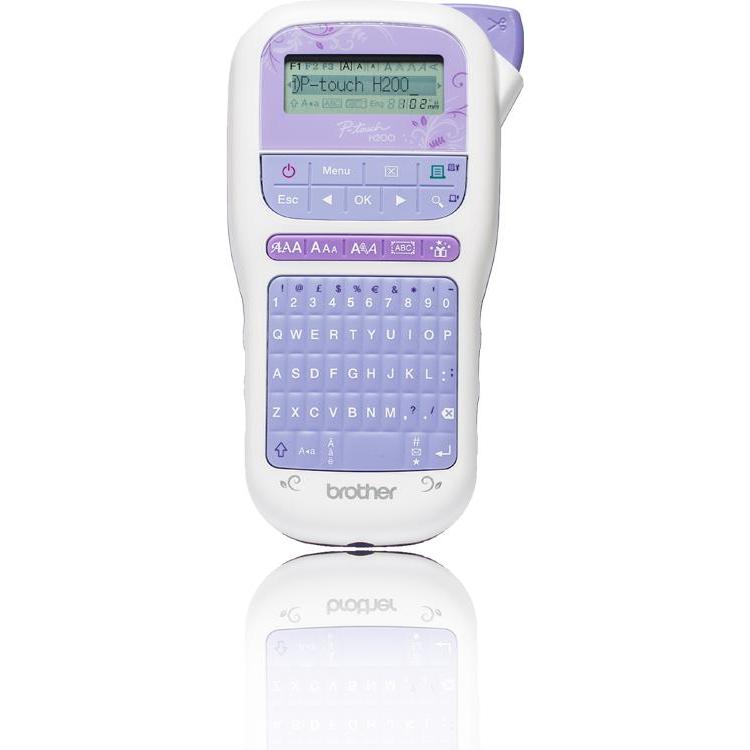 Brother PT-H200, Beschriftungsgerät, Blau, Weiss