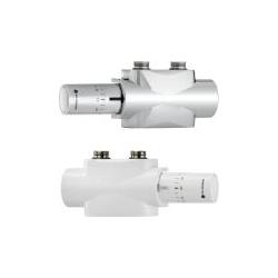 Heimeier Multilux 4-Set HALO für Zweirohrsystem verchromt, Zubehör Heizen