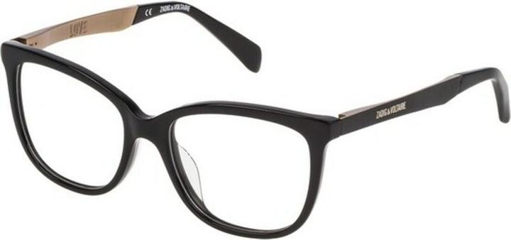 Actual product image Zadig & Voltaire Zadig&Voltaire VZV 085 Women Black Optical Frame Plastic Solid Butterfly Eyewear