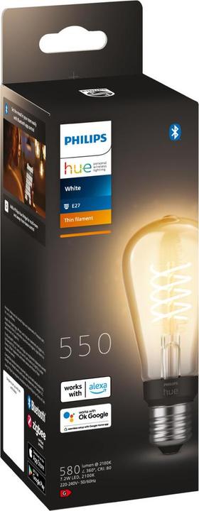 Image du produit Philips Hue White BT (E27, 7 W, 580 lm, 1 x, G)