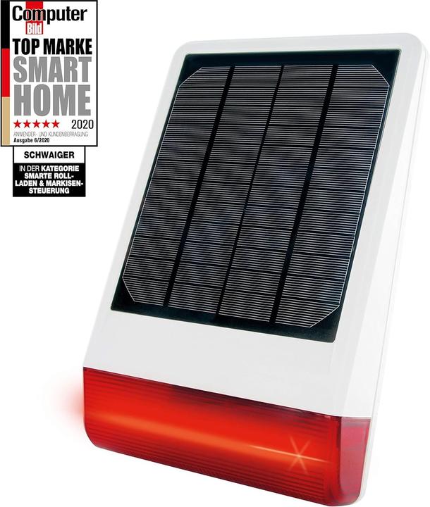 Produktbild Schwaiger ZHS14 Solar-Aussenblitzsirene
