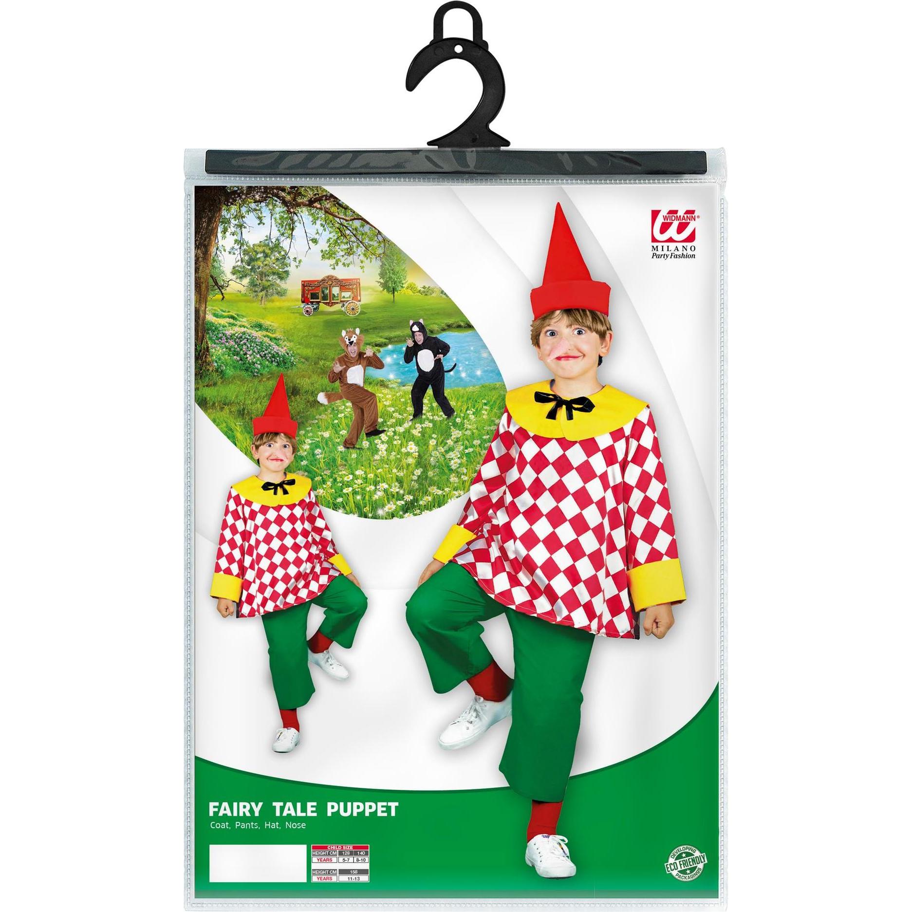 Thumbnail - Widmann Kleiner Hampelmann Pinocchio (128, 134, 140)