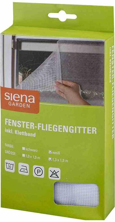 Siena Garden 269939 Window fly screen, white