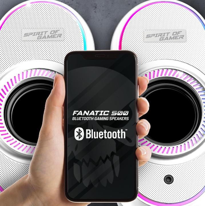 Actual product image Spirit Of Gamer FANATIC 500 ARTIC