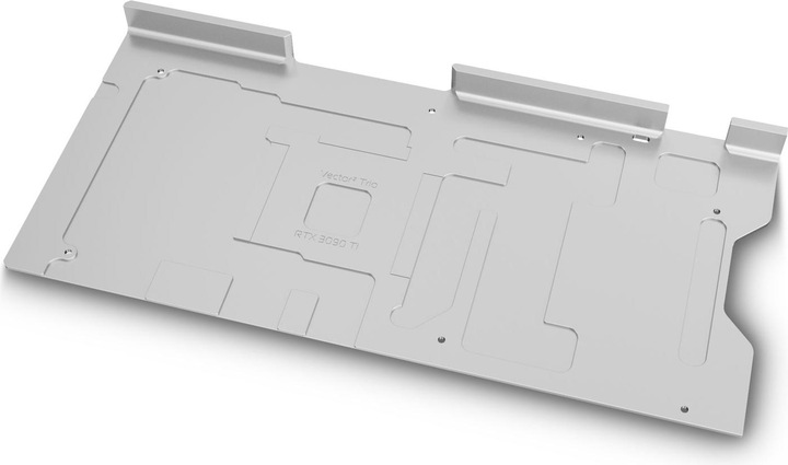 Actual product image EKWB EK Quantum Vector² Trio RTX 3090 Ti Backplate - Nickel