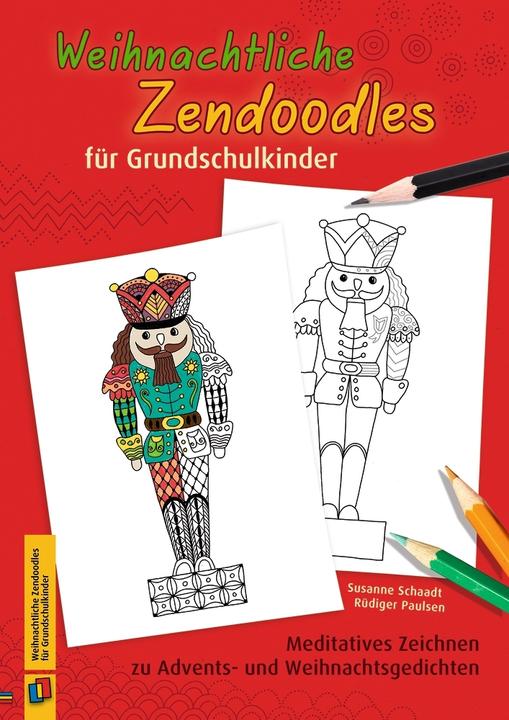 Produktbild Weihnachtliche Zendoodles für Grundschulkinder (Deutsch, Rüdiger Paulsen, Susanne Schaadt, 2017)