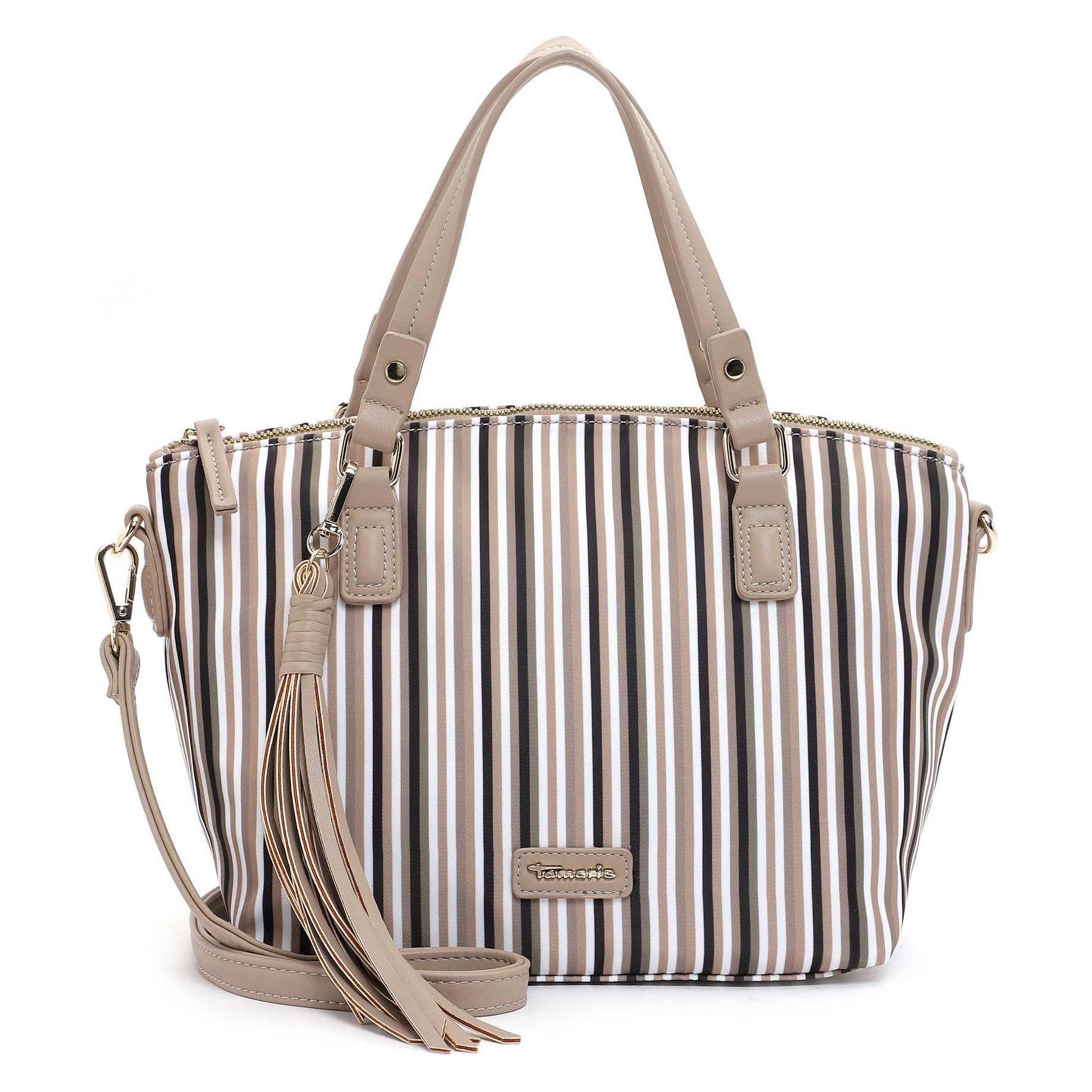 Tamaris, Damen, Tasche, Shopper Lea, Grau, (11.70 l)