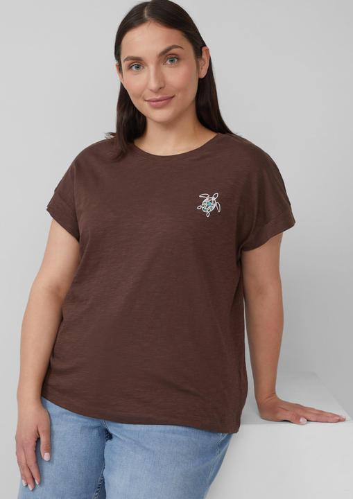 Produktbild S.Oliver T-Shirt T-Shirt im Relaxed Fit mit kleinem Artwork (46)